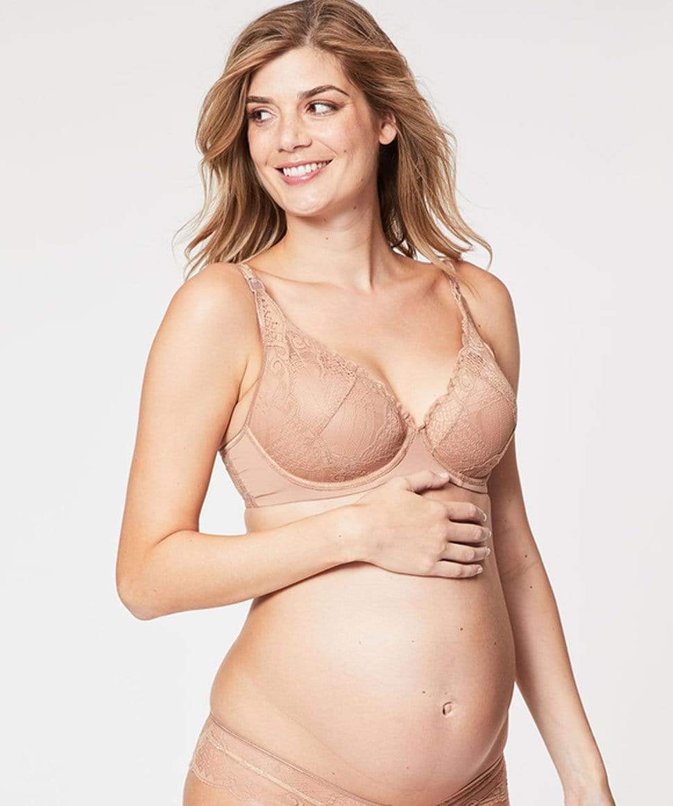 Truffles Plunge Nursing Bra Cake Maternity Lingerie Preggi Central Maternity Shop