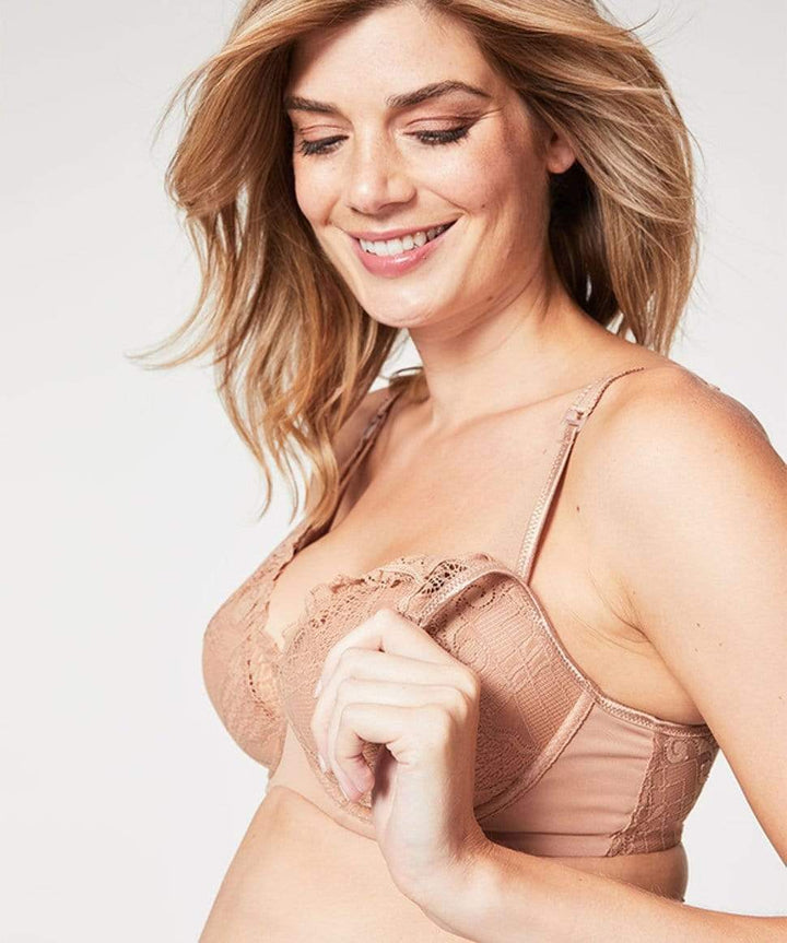 Truffles Plunge Nursing Bra Cake Maternity Lingerie Preggi Central Maternity Shop