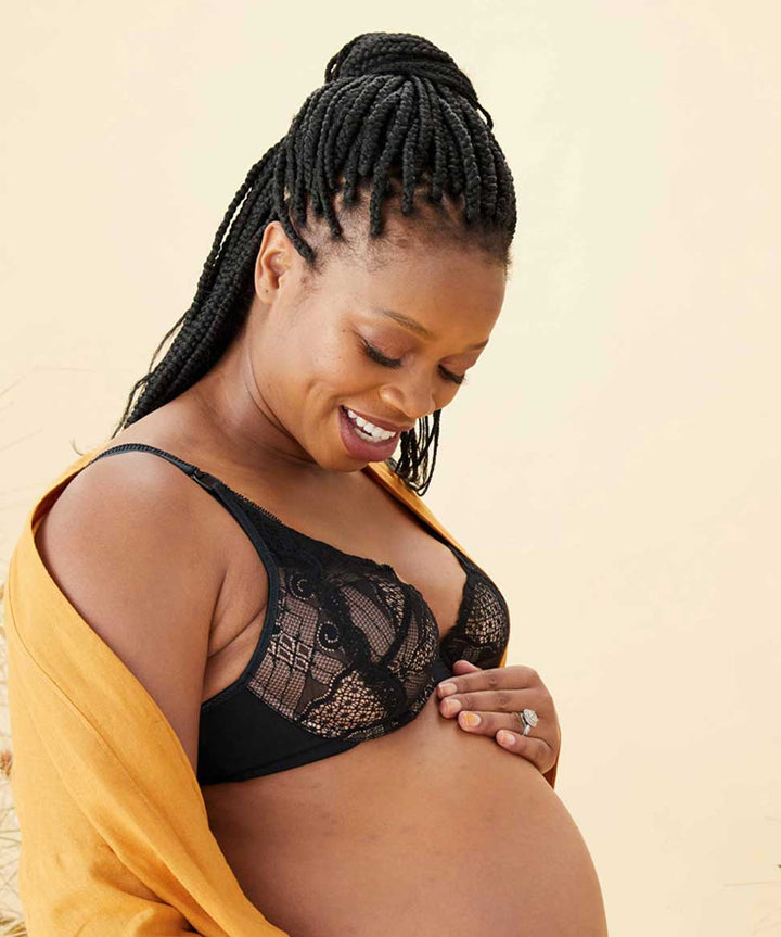 Truffles Plunge Nursing Bra Cake Maternity Lingerie Preggi Central Maternity Shop