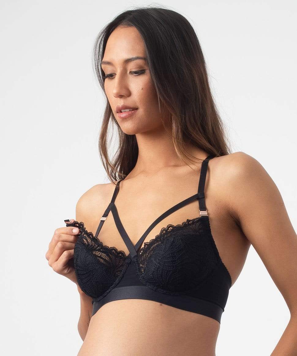 Warrior Balconette Contour Nursing Bra Hotmilk Maternity Lingerie Preggi Central Maternity Shop