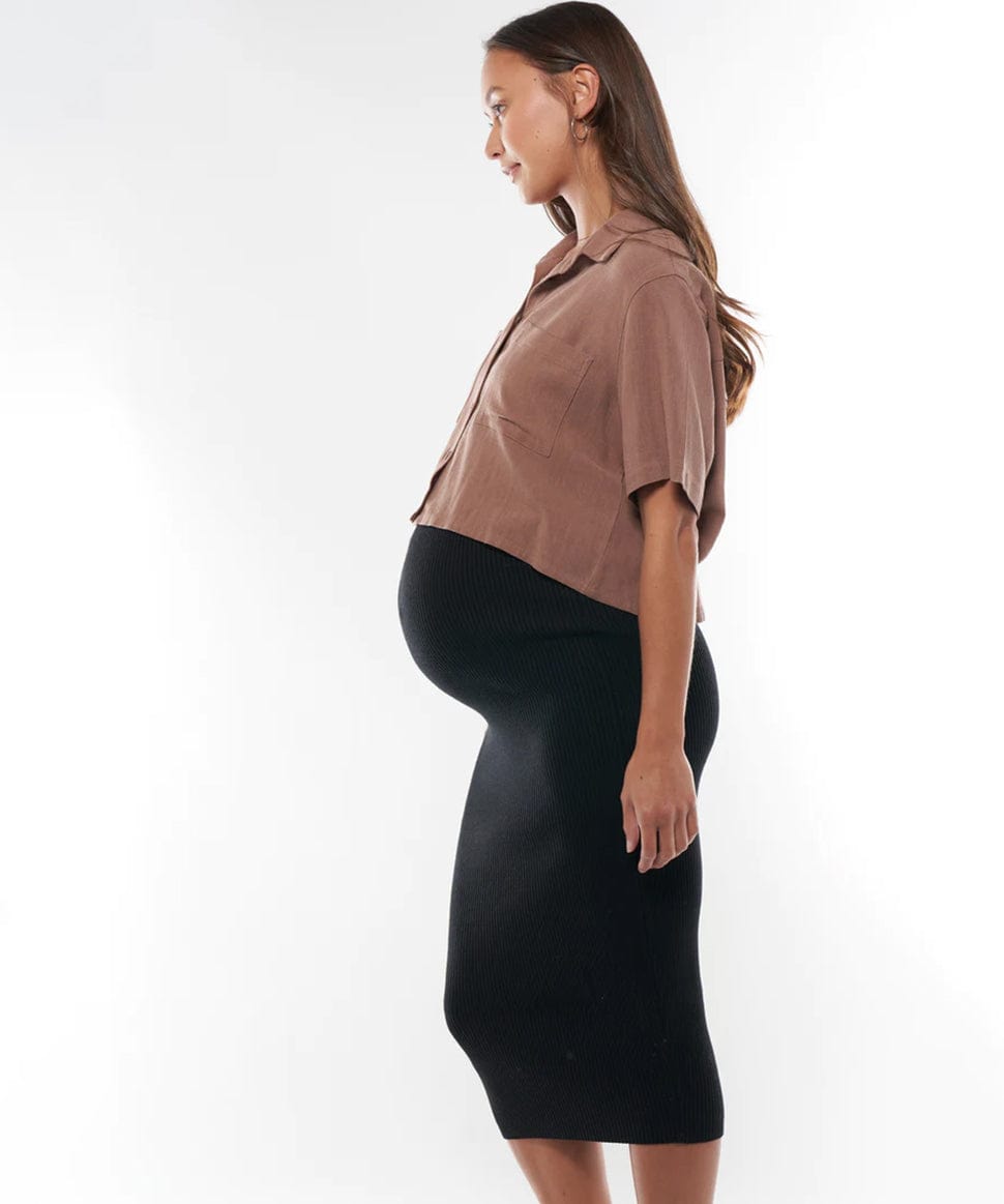 All Love Here Cropped Shirt BAE the label Maternity and Nursing Preggi Central Maternity Shop