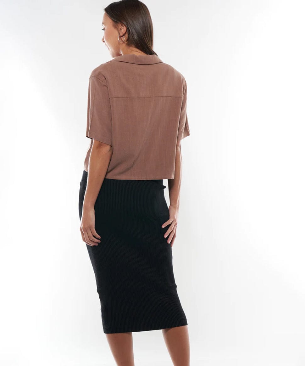 All Love Here Cropped Shirt BAE the label Maternity and Nursing Preggi Central Maternity Shop