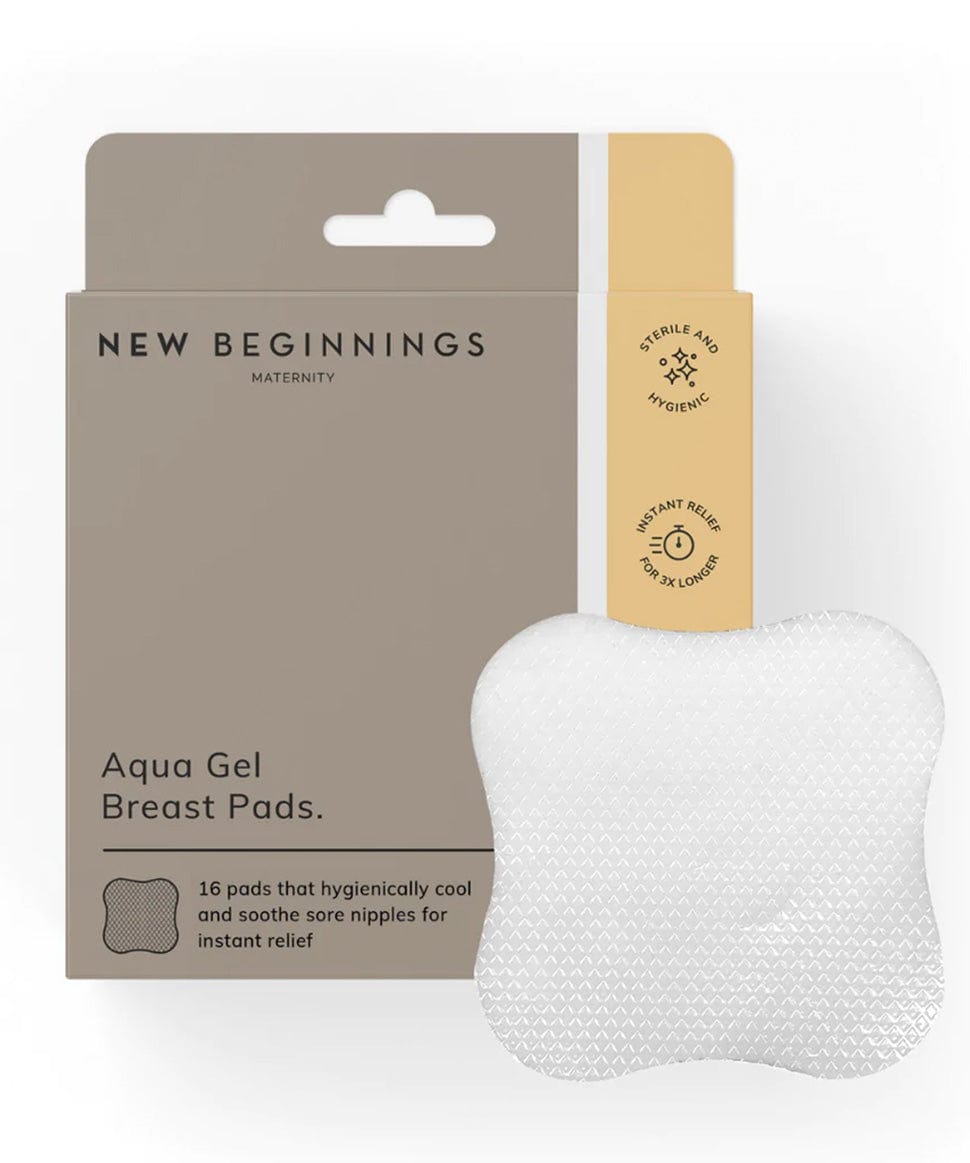 Aqua Gel Breast Pads (16pk) New Beginnings Maternity and Nursing 9314889620244 Preggi Central Maternity Shop