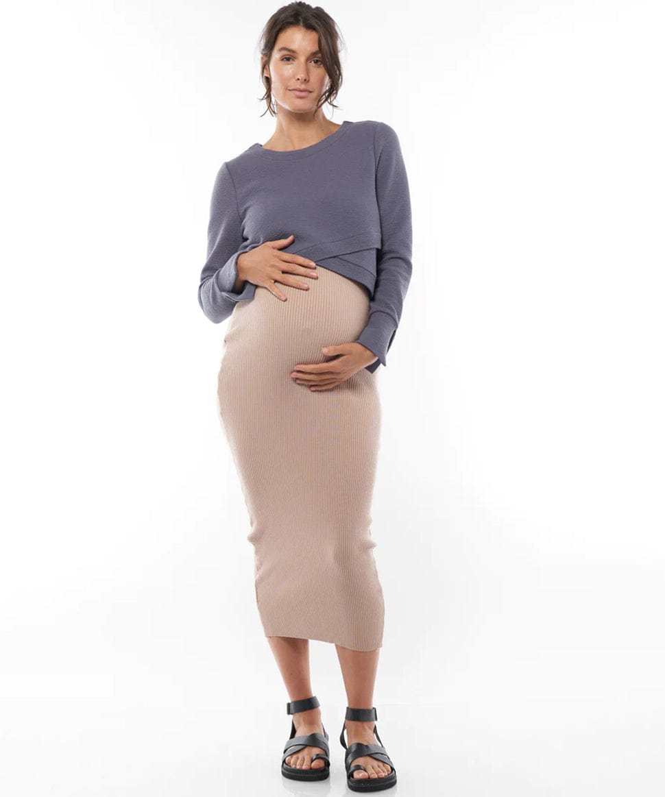 Cross Your Heart Crop Top BAE the label Maternity and Nursing Preggi Central Maternity Shop