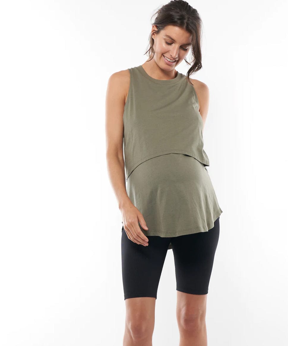 Me and You Nursing Tank BAE the label Maternity and Nursing Preggi Central Maternity Shop
