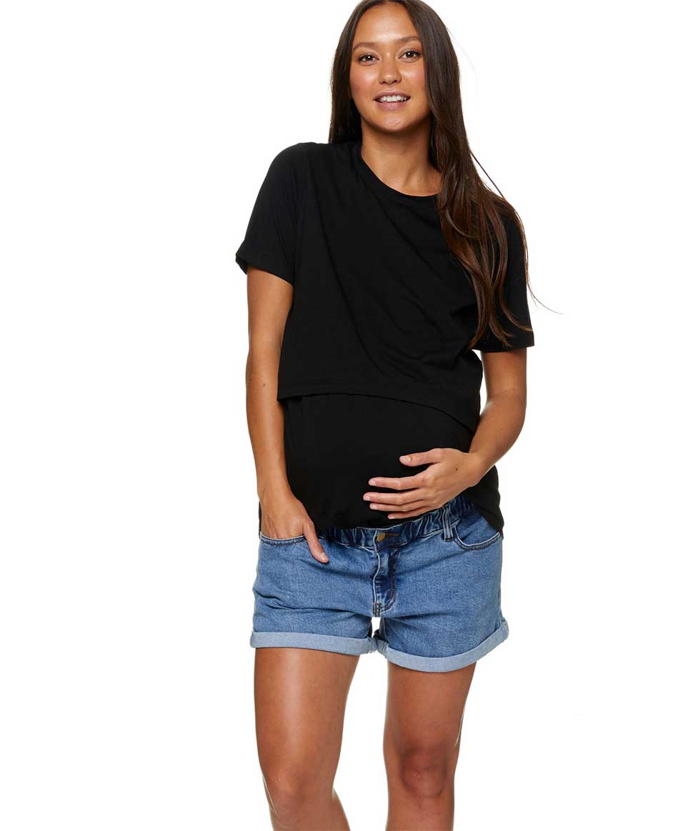 Me And You Nursing Tee BAE the label Maternity and Nursing Preggi Central Maternity Shop