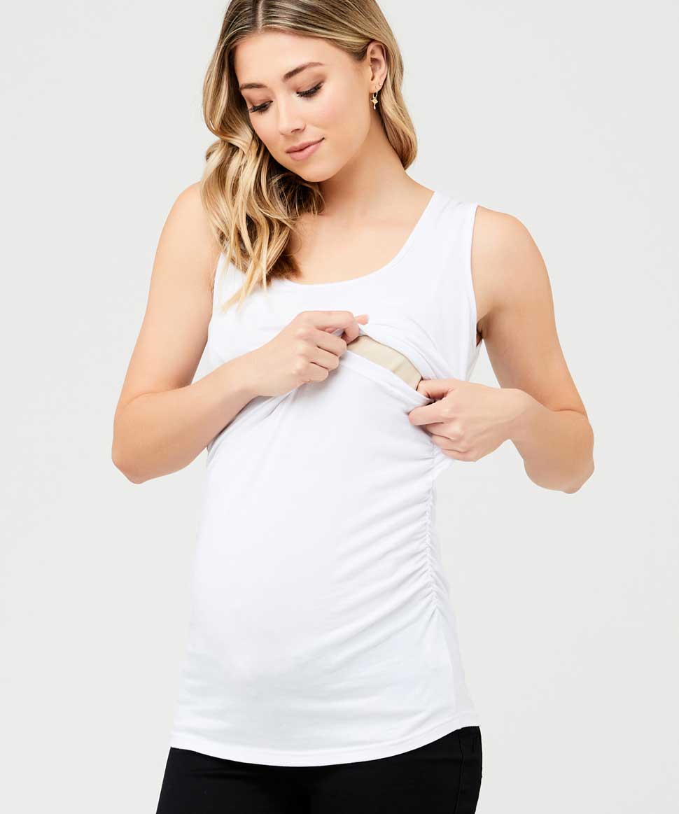 Organic Nursing Tank Ripe Maternity Maternity and Nursing Preggi Central Maternity Shop