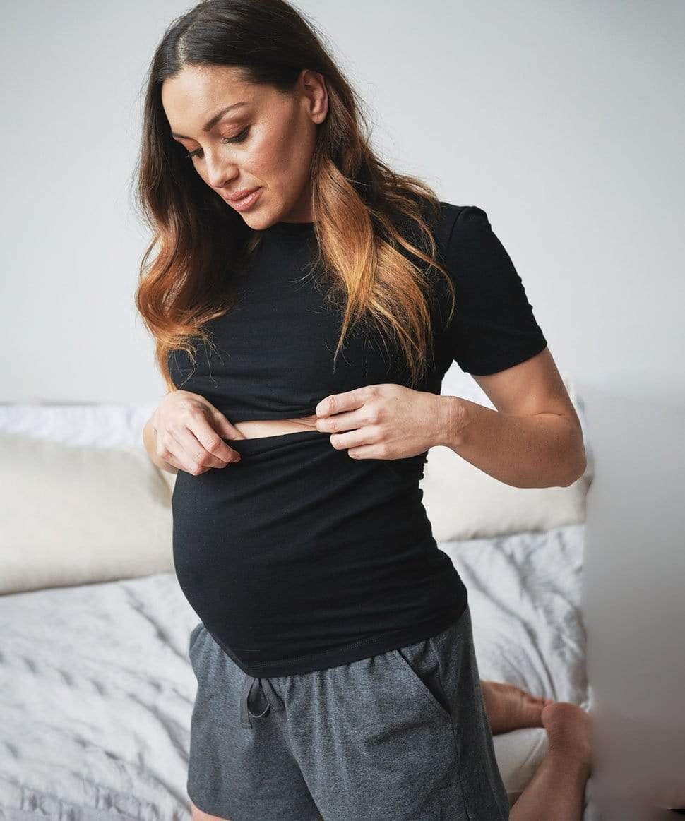 Organic Nursing Tee Ripe Maternity Maternity and Nursing Preggi Central Maternity Shop
