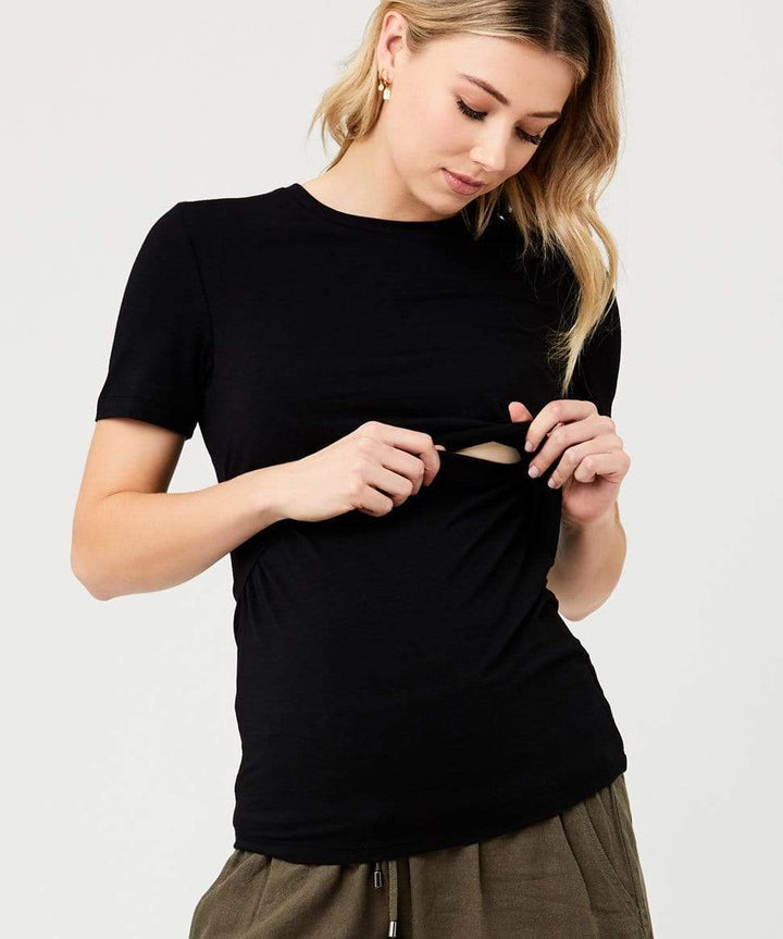 Organic Nursing Tee Ripe Maternity Maternity and Nursing Preggi Central Maternity Shop