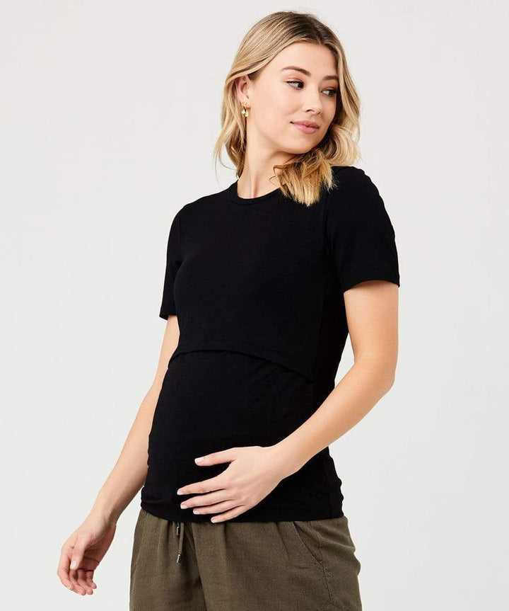 Organic Nursing Tee Ripe Maternity Maternity and Nursing Preggi Central Maternity Shop