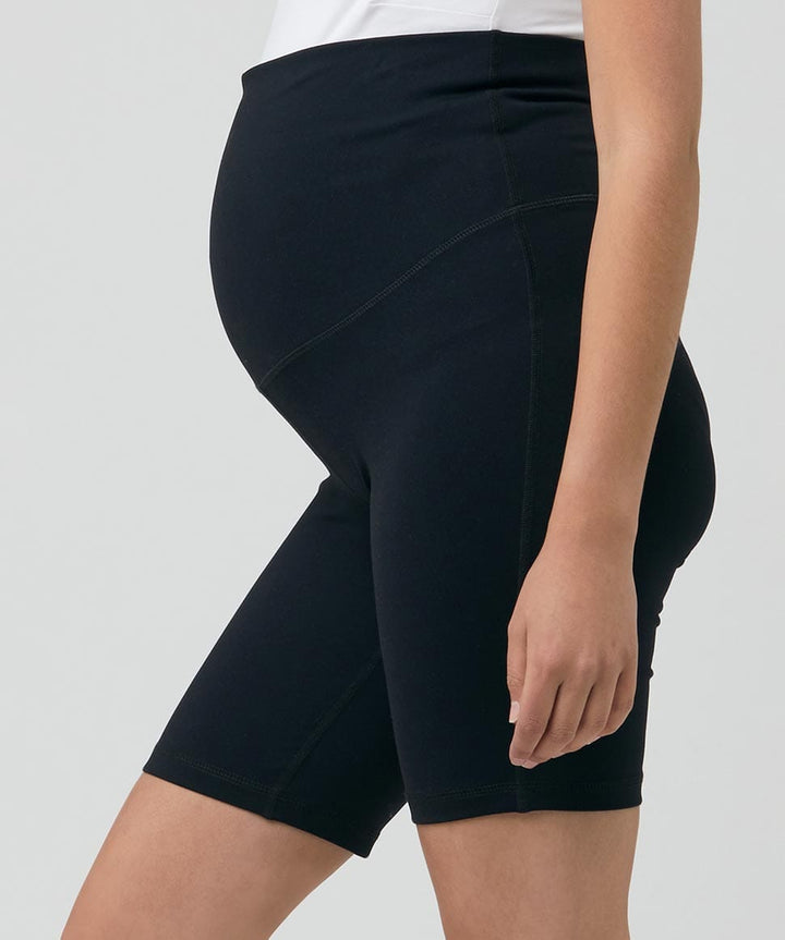 Over Tummy Bike Short Ripe Maternity Maternity and Nursing Preggi Central Maternity Shop