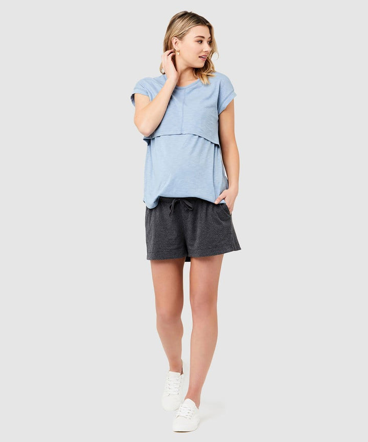 Richie Nursing Tee Ripe Maternity Maternity and Nursing Preggi Central Maternity Shop