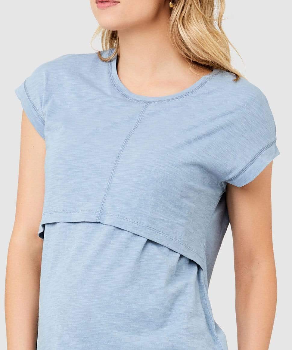 Richie Nursing Tee Ripe Maternity Maternity and Nursing Preggi Central Maternity Shop