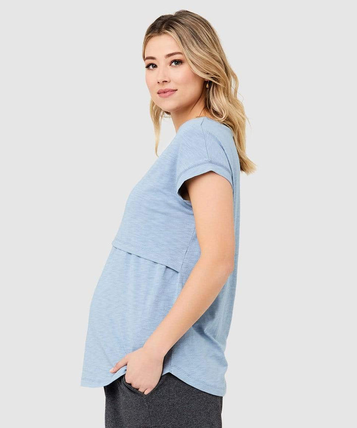 Richie Nursing Tee Ripe Maternity Maternity and Nursing Preggi Central Maternity Shop