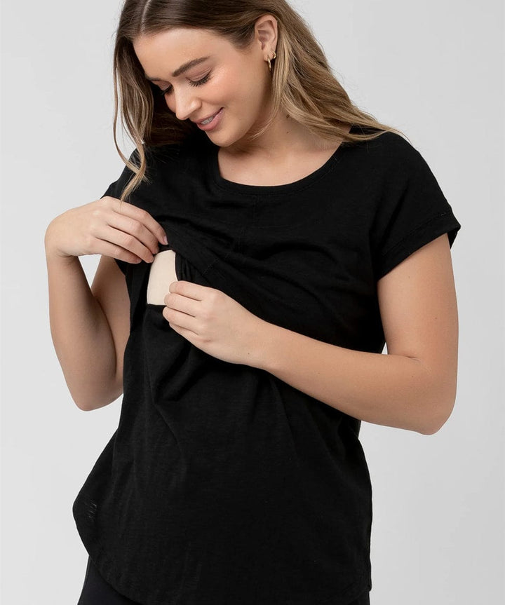 Richie Nursing Tee Ripe Maternity Maternity and Nursing Preggi Central Maternity Shop