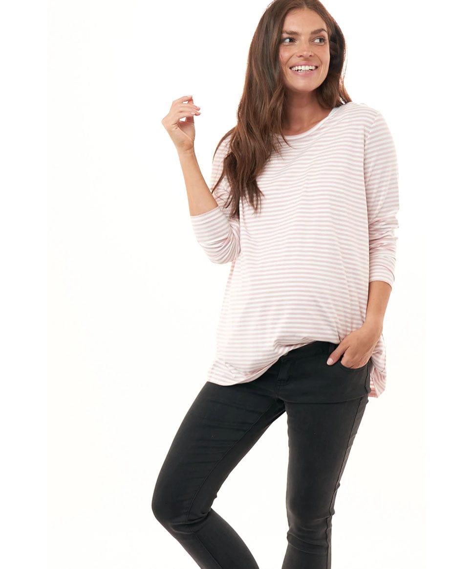Back to Back Tie top BAE the label Maternity Preggi Central Maternity Shop