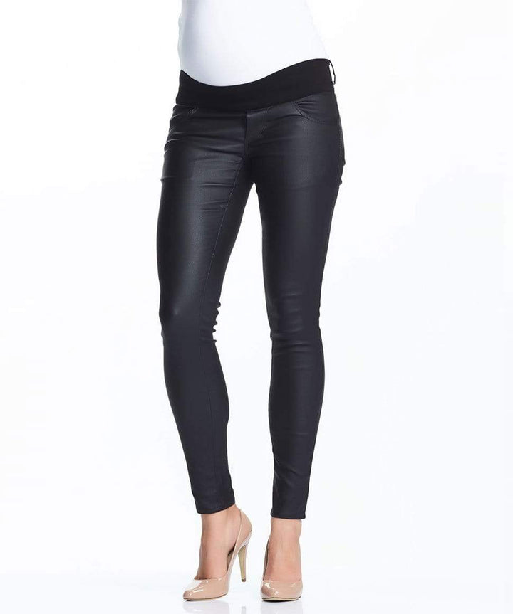 Coated Skinny Maternity Pant