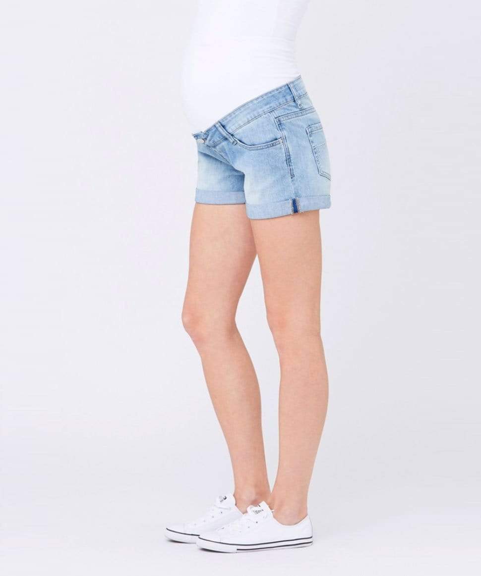 Denim Shorty Shorts