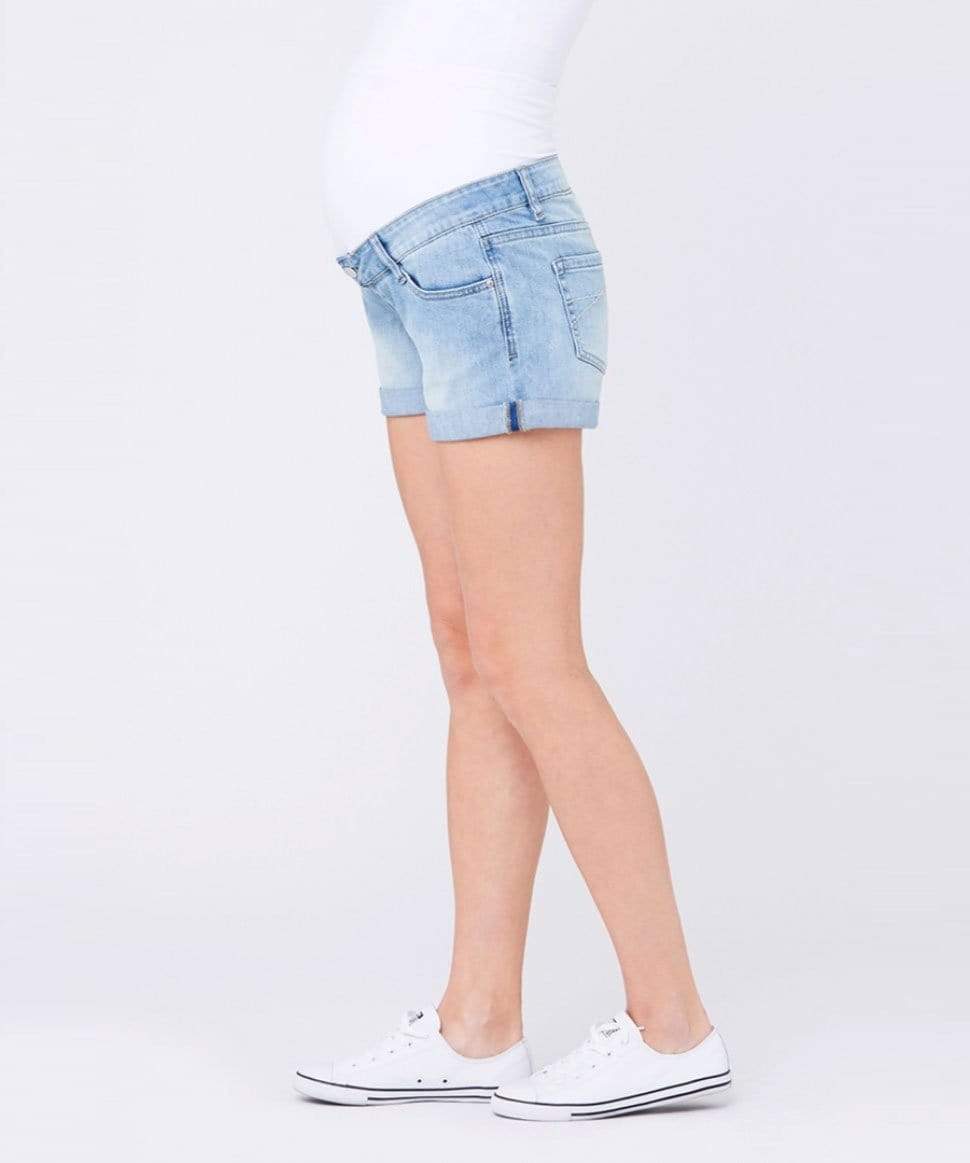 Denim Shorty Shorts