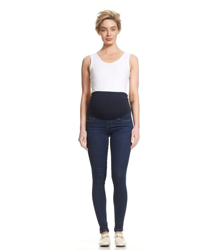 Overbelly Skinny Denim Pant SOON Maternity Preggi Central Maternity Shop