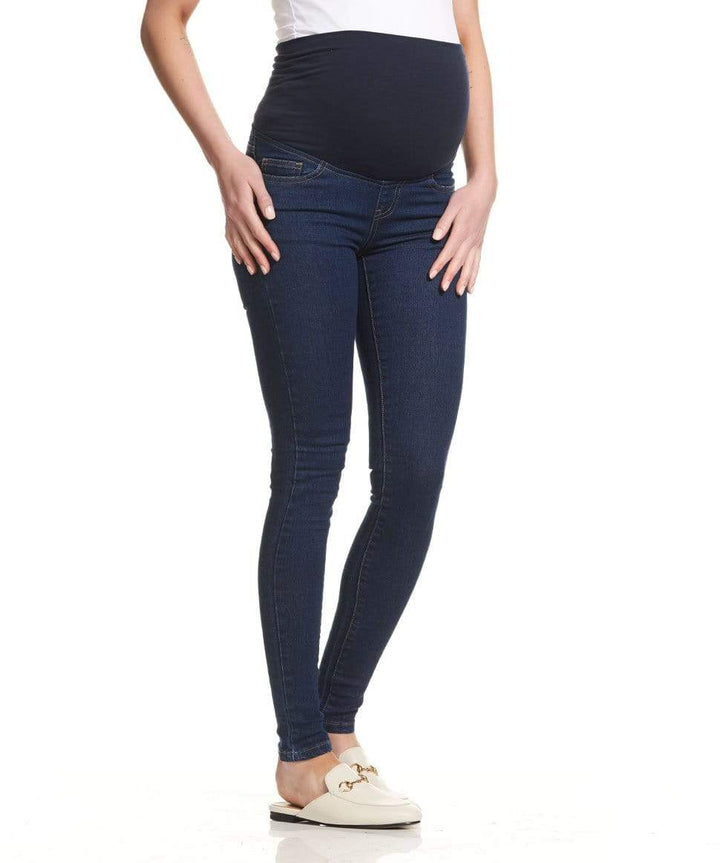 Overbelly Skinny Denim Pant SOON Maternity Preggi Central Maternity Shop