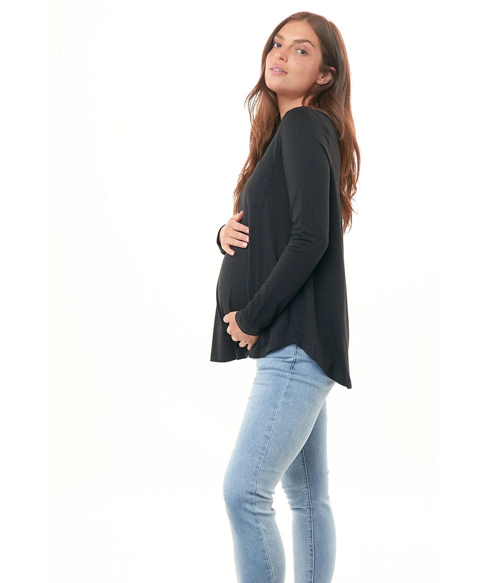 Ready Set Go L/S Top BAE the label Maternity Preggi Central Maternity Shop