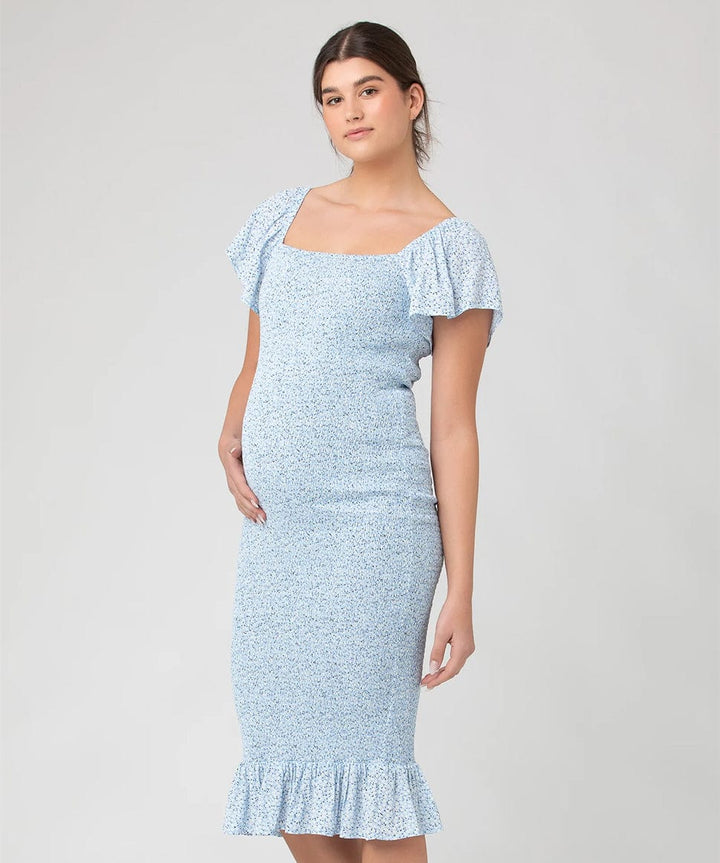 Selma Shirred Dress Ripe Maternity Maternity Preggi Central Maternity Shop