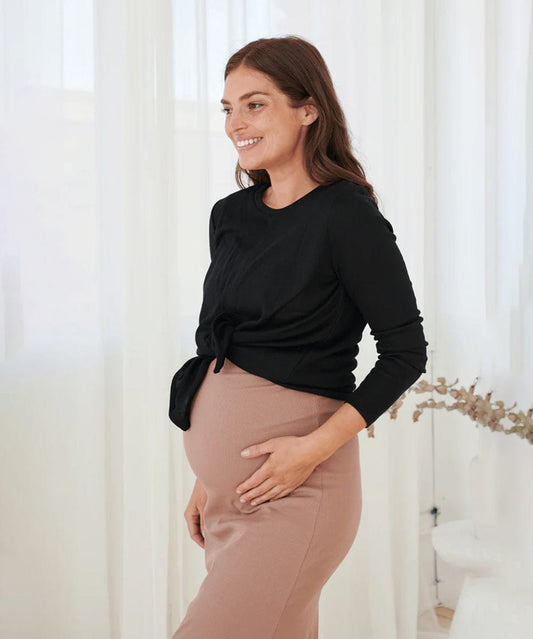 Buy Maternity & Pregnancy Crop Tops Online – BAE The Label – BAE The Label  Australia