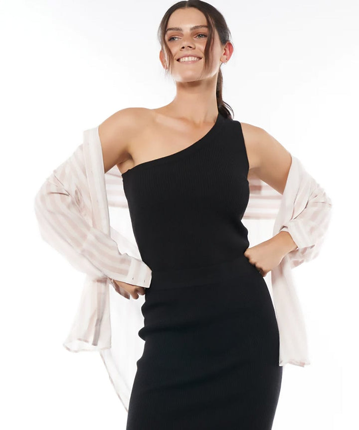 The Only One Shoulder Knit Top BAE the label Maternity Preggi Central Maternity Shop