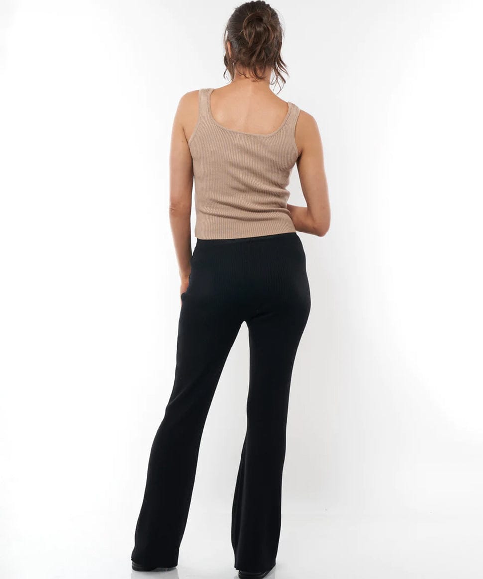 Up And Over Rib Pant BAE the label Maternity Preggi Central Maternity Shop