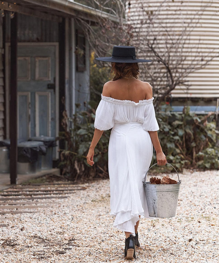 Wild West Milkmaid Dress Coven &amp; Co Maternity Preggi Central Maternity Shop