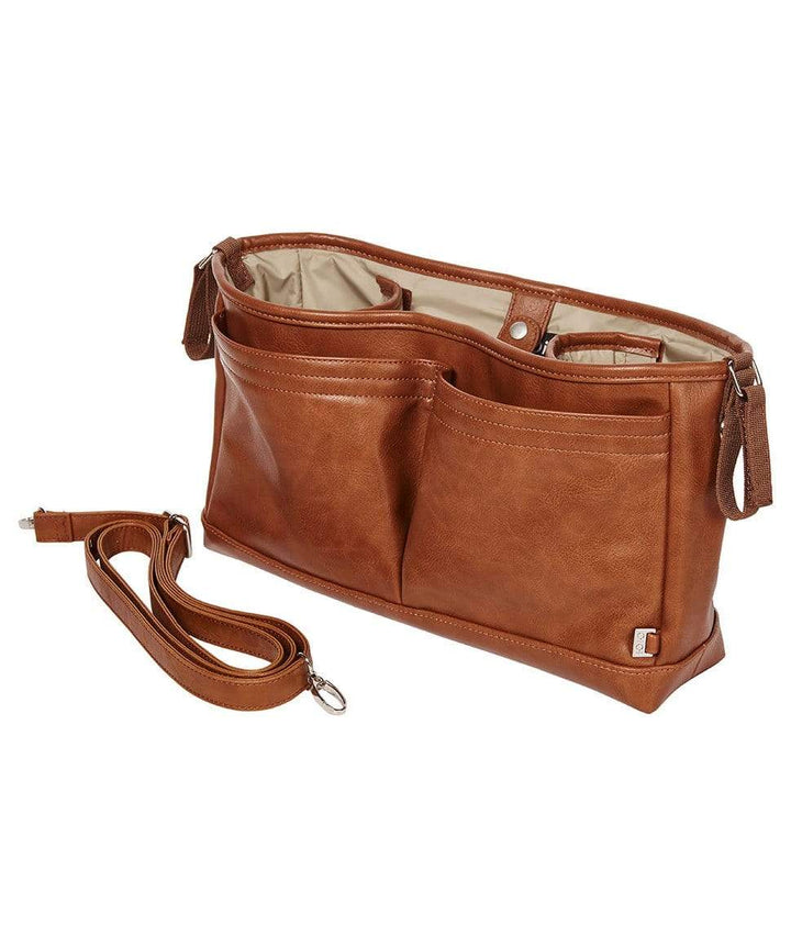 Faux Leather Stroller Organiser/Pram Caddy OiOi Other 9328046008141 Preggi Central Maternity Shop