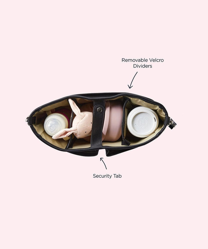 Faux Leather Stroller Organiser/Pram Caddy OiOi Other 9328046008158 Preggi Central Maternity Shop