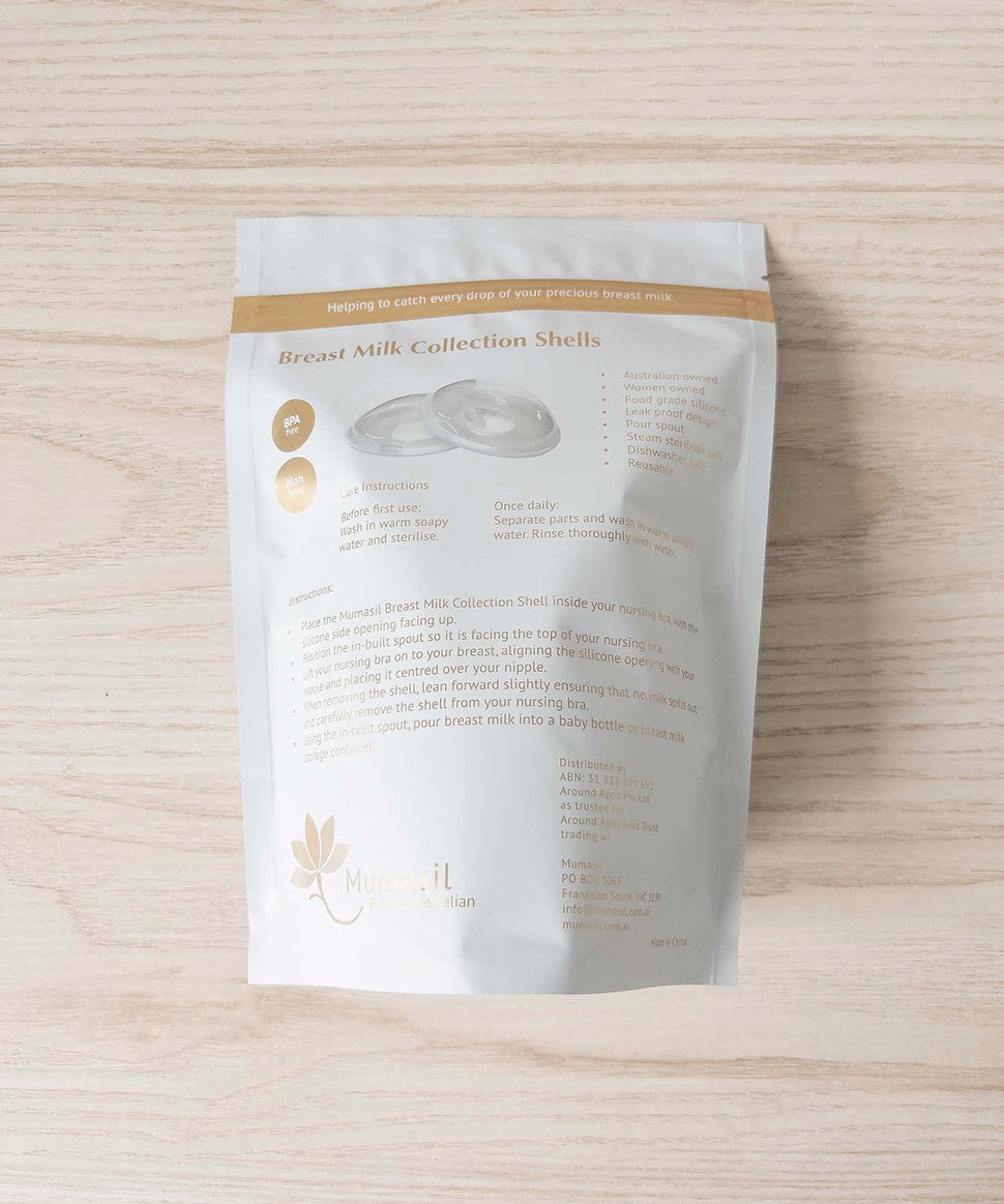 Mumasil Breast Milk Collection Shells Mumasil Other 736846965523 Preggi Central Maternity Shop