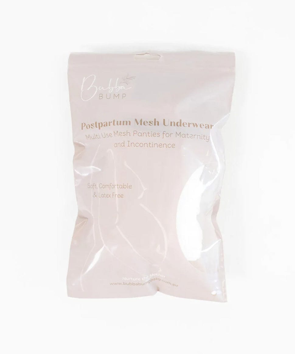 Postpartum Disposable Mesh Underwear 5 pairs Bubba Bump Preggi Central Maternity Shop