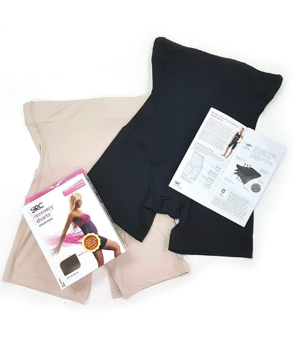 SRC Recovery Mini Shorts in Champagne SRC Recovery Preggi Central Maternity Shop