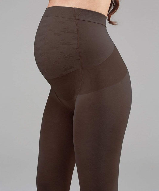 Ambra Bamboo Maternity Cross Over Crop In Stock At UK Tights