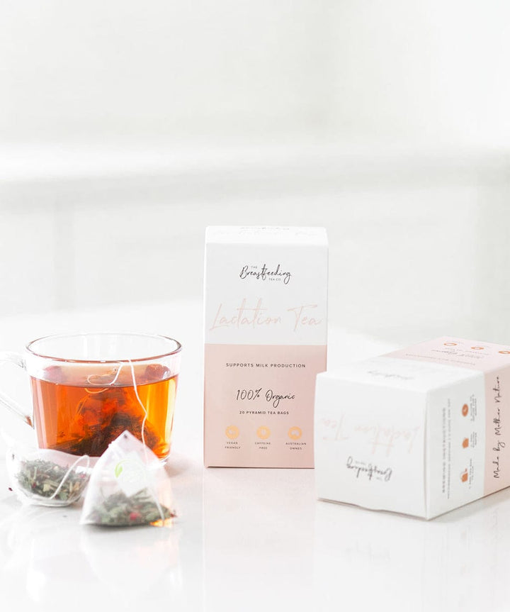 Lactation Tea - Pyramid Teabags The Breastfeeding Tea Co Tea and Bikkies 9369998333240 Preggi Central Maternity Shop