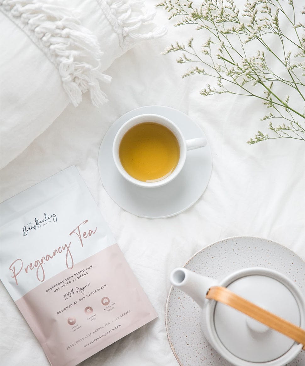Pregnancy Raspberry Leaf Tea  - Loose Leaf The Breastfeeding Tea Co Tea and Bikkies Preggi Central Maternity Shop